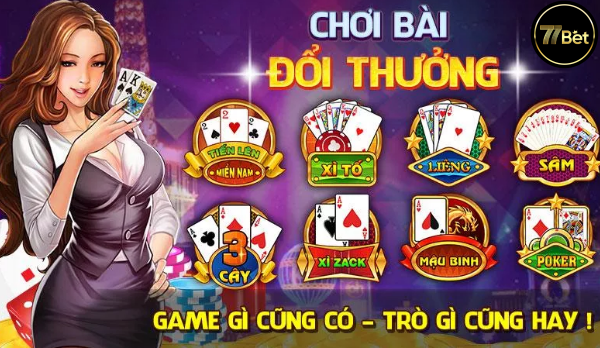 Các Ưu Đãi Dàn Cho Game Bài Hấp Dẫn Tại 77Bet